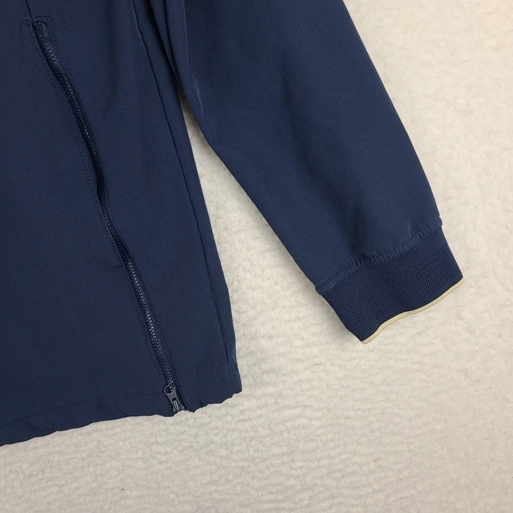 Nike Football Mens Medium Navy Therma Coach Full Zip Performance Tech CI4472-420
